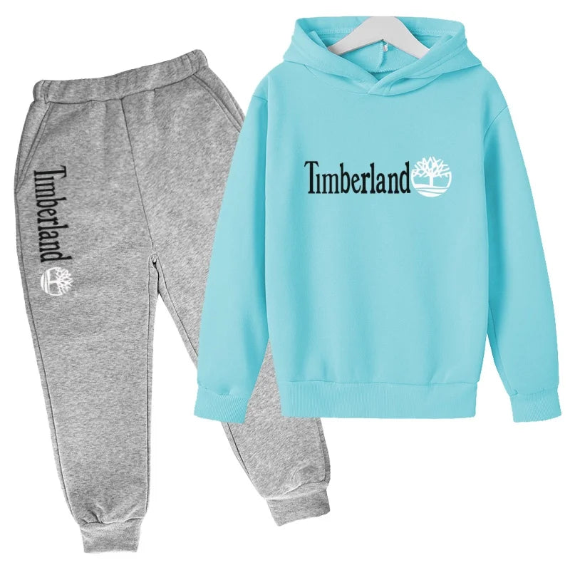Ensemble enfant sweat à capuche et pantalon – CLEVI Paris