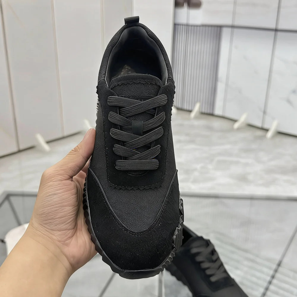 Sneakers Femme Canvas Légères Respirantes Casual Printemps Automne – CLEVI Paris