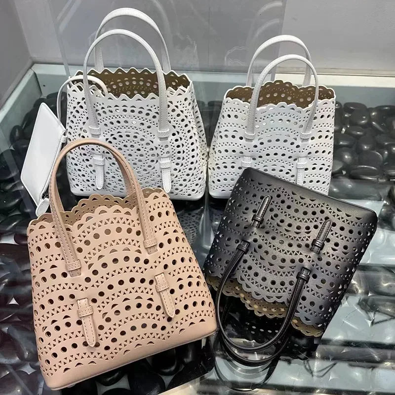 Sac fourre-tout femme à découpes – CLEVI Paris