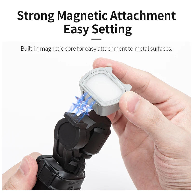 Lampe magnétique 3 modes pour Pocket 3 – CLEVI Paris