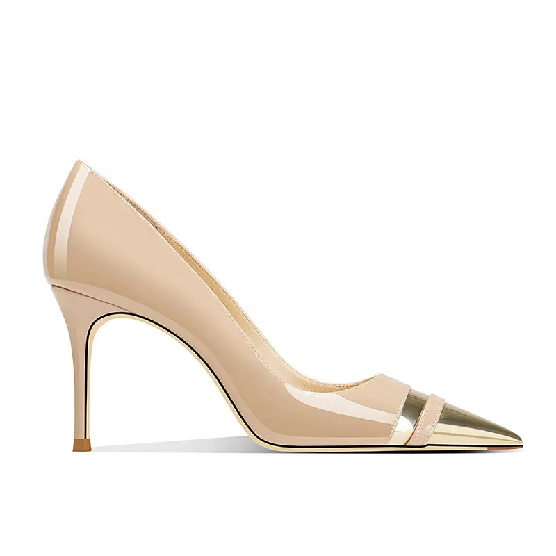 Escarpins vernis à talons fins – CLEVI Paris