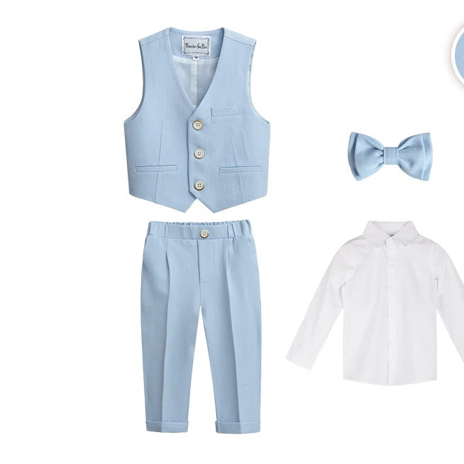 Costume garçon cérémonie S035, plusieurs ensembles – CLEVI Paris