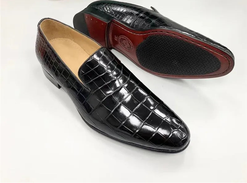 Mocassins habillés homme noirs – CLEVI Paris