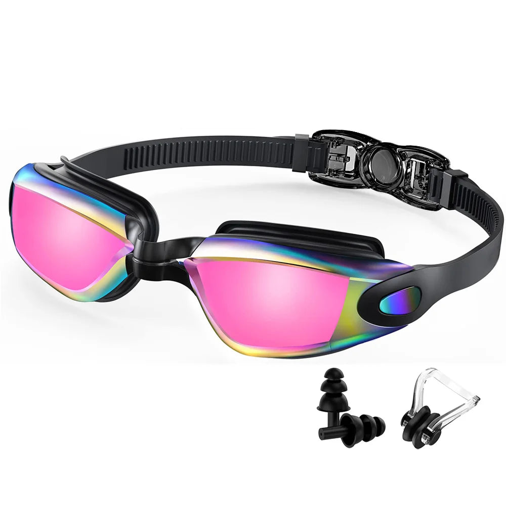 Lunettes de Natation Anti-Buée UV100% Silicone Adulte — CLEVI Paris