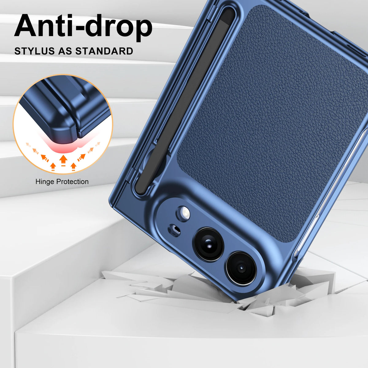 Étui iPhone Duo à charnière et fente stylet – CLEVI Paris