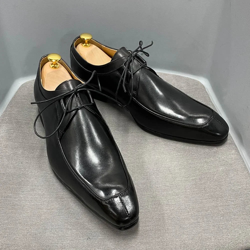 Chaussures Oxford homme en cuir de vache – CLEVI Paris