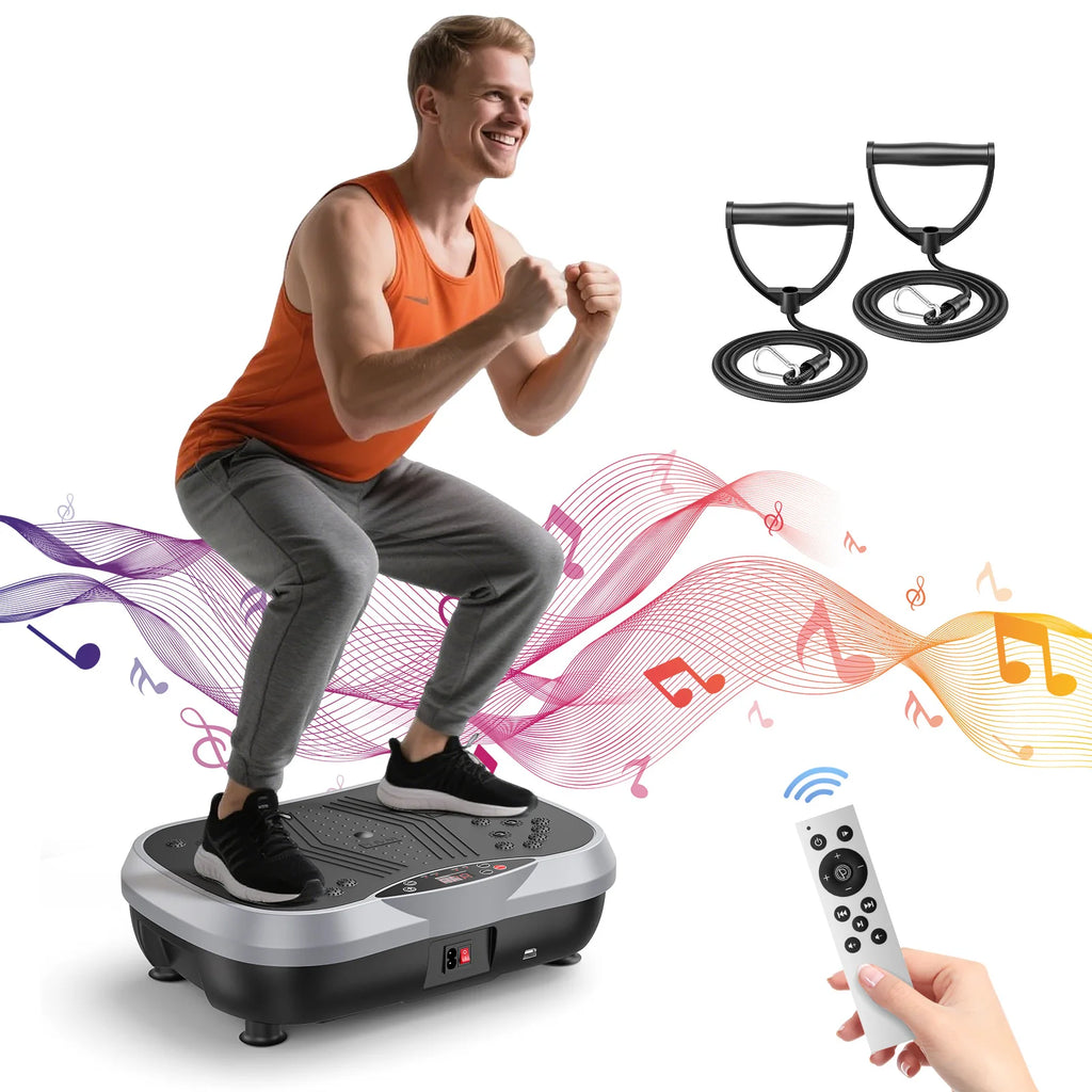 Plateforme vibrante 120 niveaux Bluetooth – CLEVI Paris