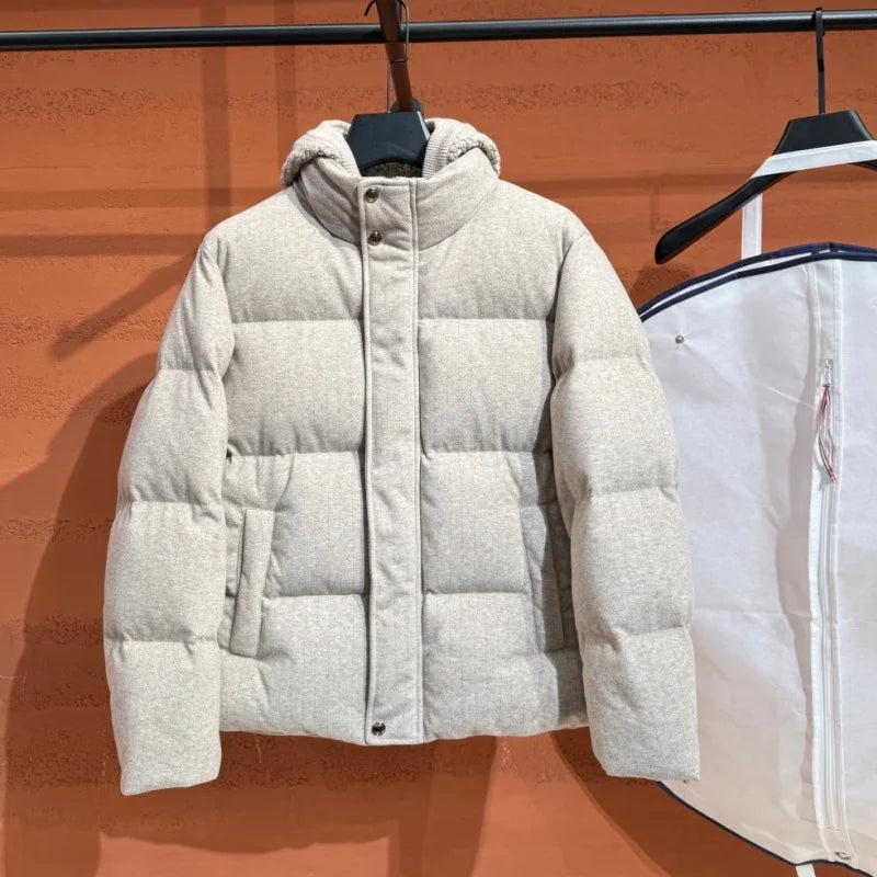 Veste homme épaisse zippée automne-hiver – CLEVI Paris