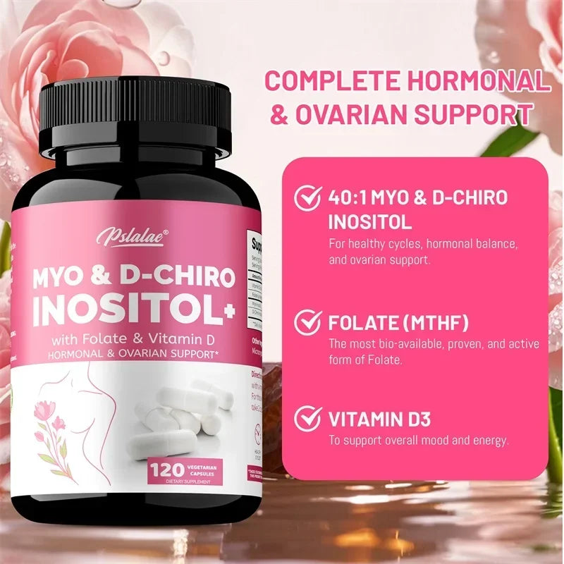 Myo-inositol et D-chiro-inositol femme – CLEVI Paris