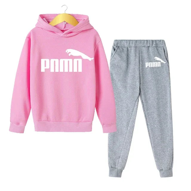 Ensemble enfant sweat à capuche et pantalon – CLEVI Paris