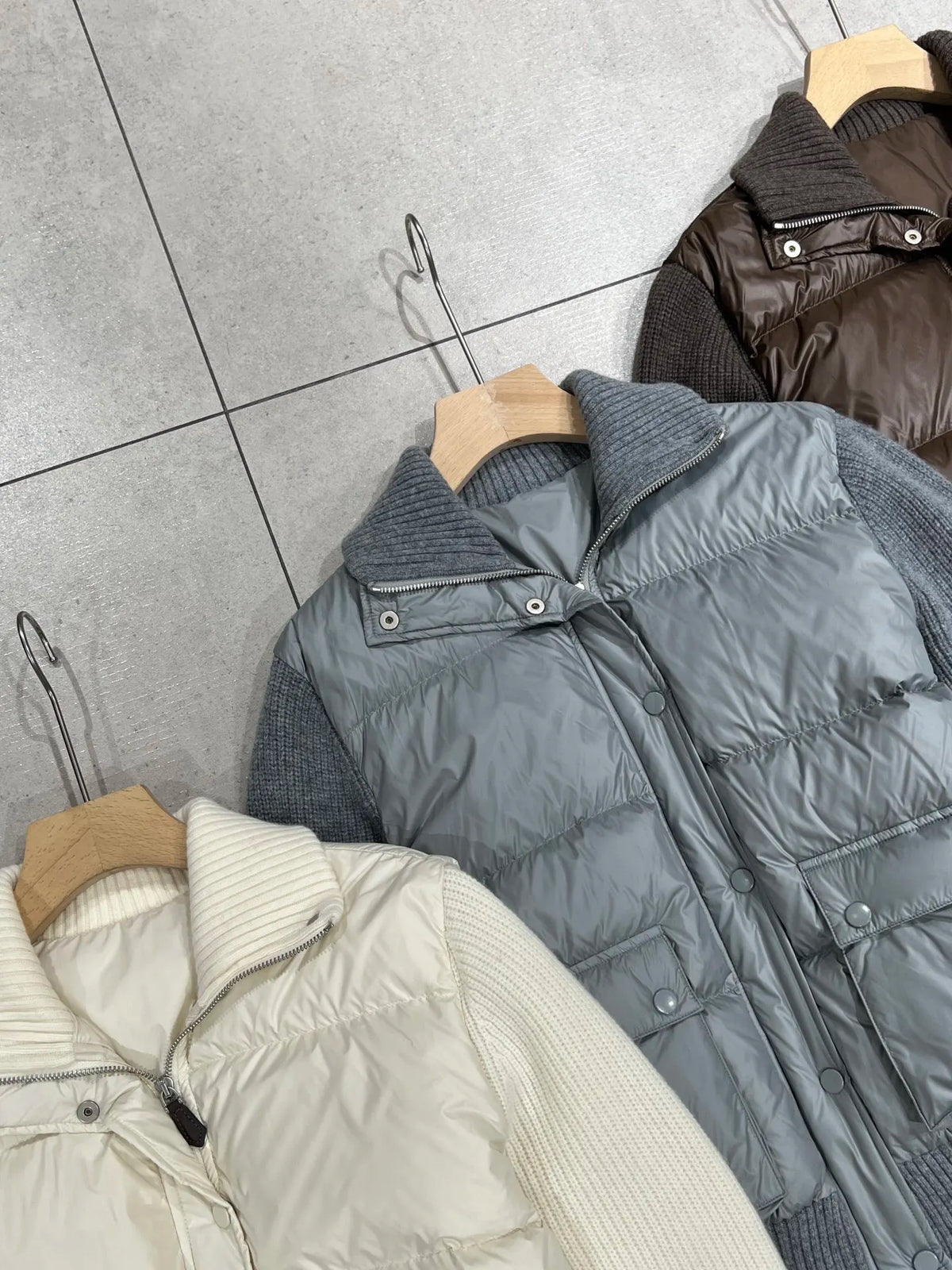 Veste matelassée ou pantalon femme cachemire – CLEVI Paris