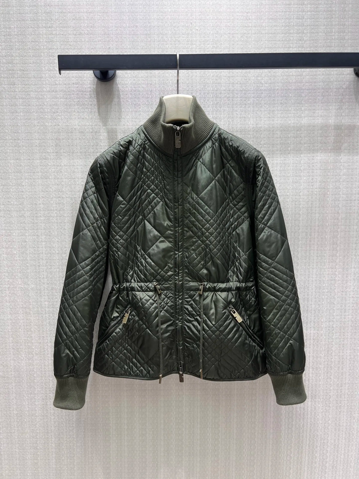 Veste matelassée femme à col montant – CLEVI Paris