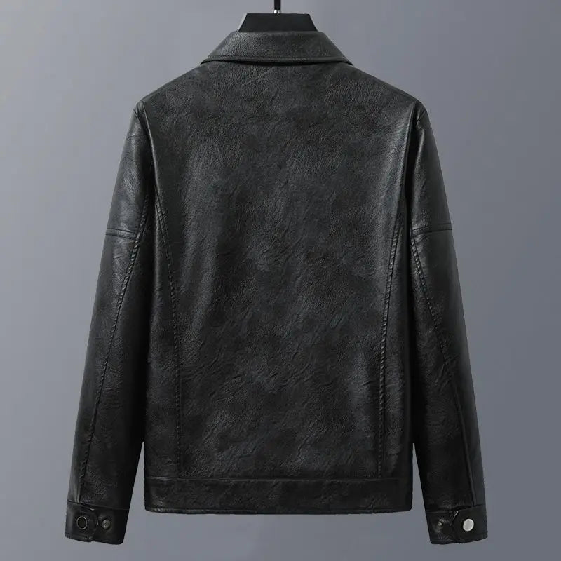 Veste homme zippée à col rabattu – CLEVI Paris