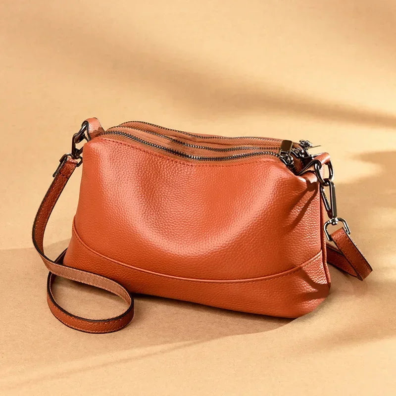 Sac à Main Femme Cuir Véritable Bandoulière – CLEVI Paris