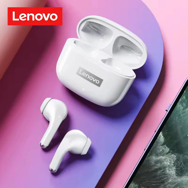 Écouteurs TWS Lenovo LP40 Pro Bluetooth 5.1 IPX5 25h – CLEVI Paris