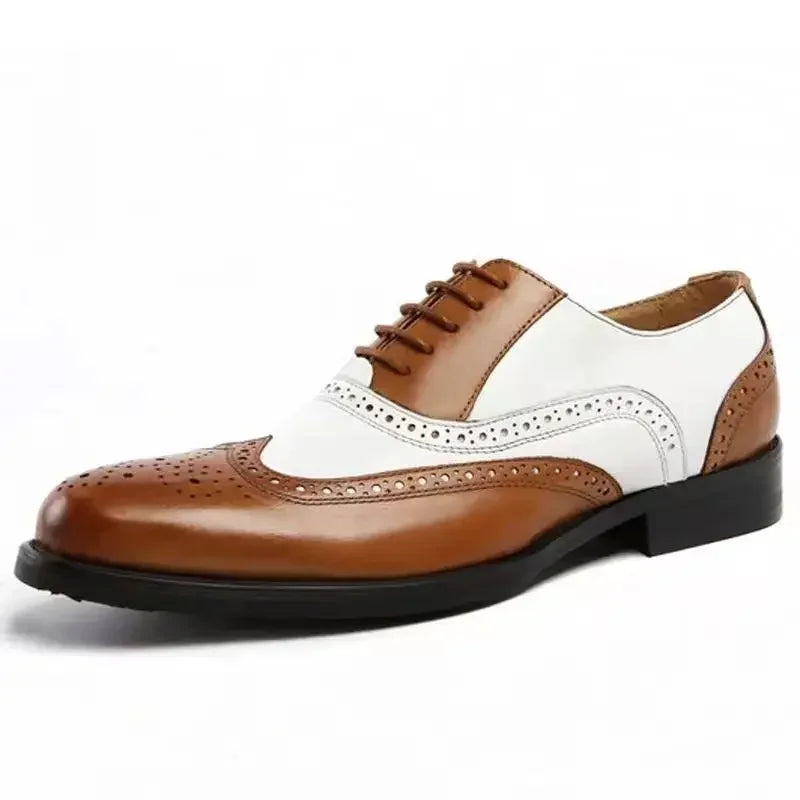 Oxford Homme Bout Rond Lacets Business & Mariage Grande Taille – CLEVI Paris
