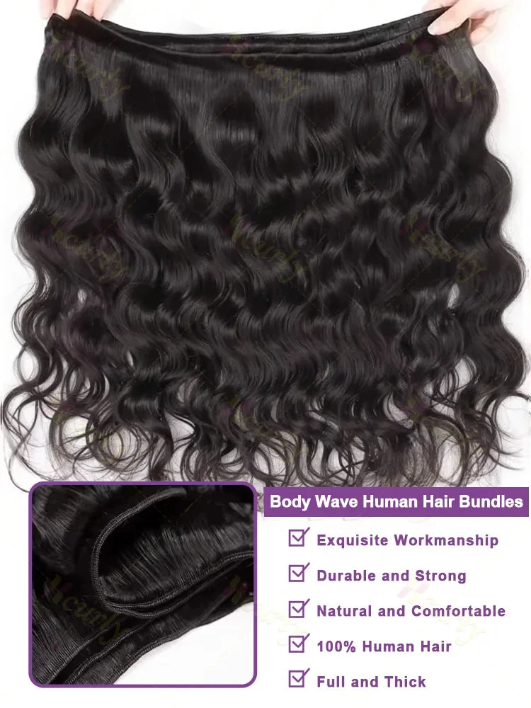 Mèches Body Wave Cheveux Humains Remy Brésilien – CLEVI Paris