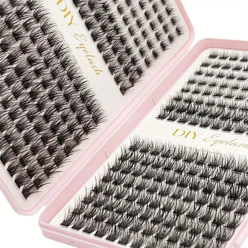 Kit de cils individuels DIY 384 pièces – CLEVI Paris
