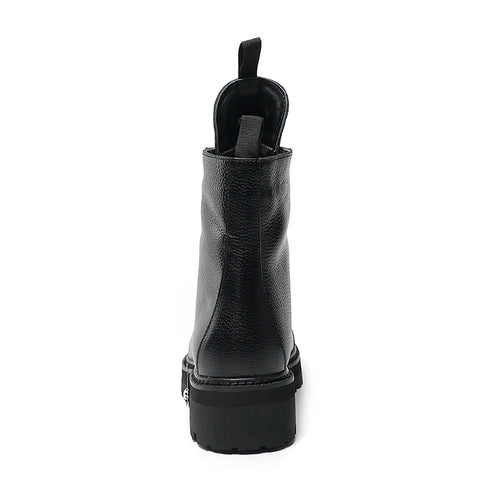 Bottines Chelsea Cuir Véritable & Laine Femme – Semelle Caoutchouc, Talon 2,5 cm, Tailles 34-43 – CLEVI Paris