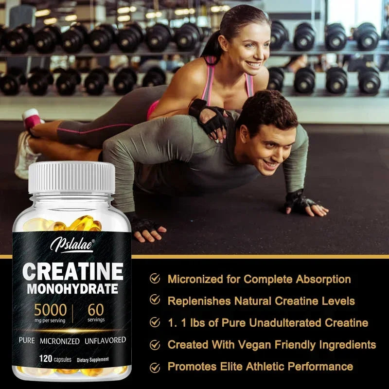 Créatine monohydrate en capsules – CLEVI Paris