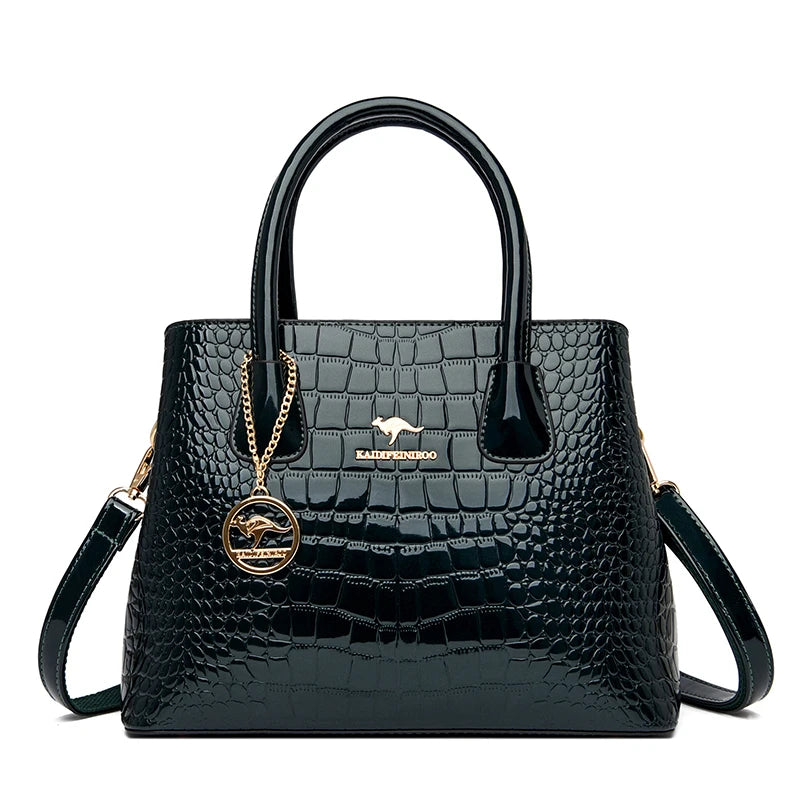 Sac bandoulière femme verni Lanyibaige – CLEVI Paris
