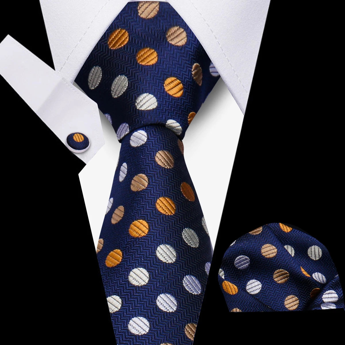 Coffret cravate homme, pochette et boutons – CLEVI Paris