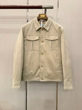 Veste homme zippée à doublure coton – CLEVI Paris