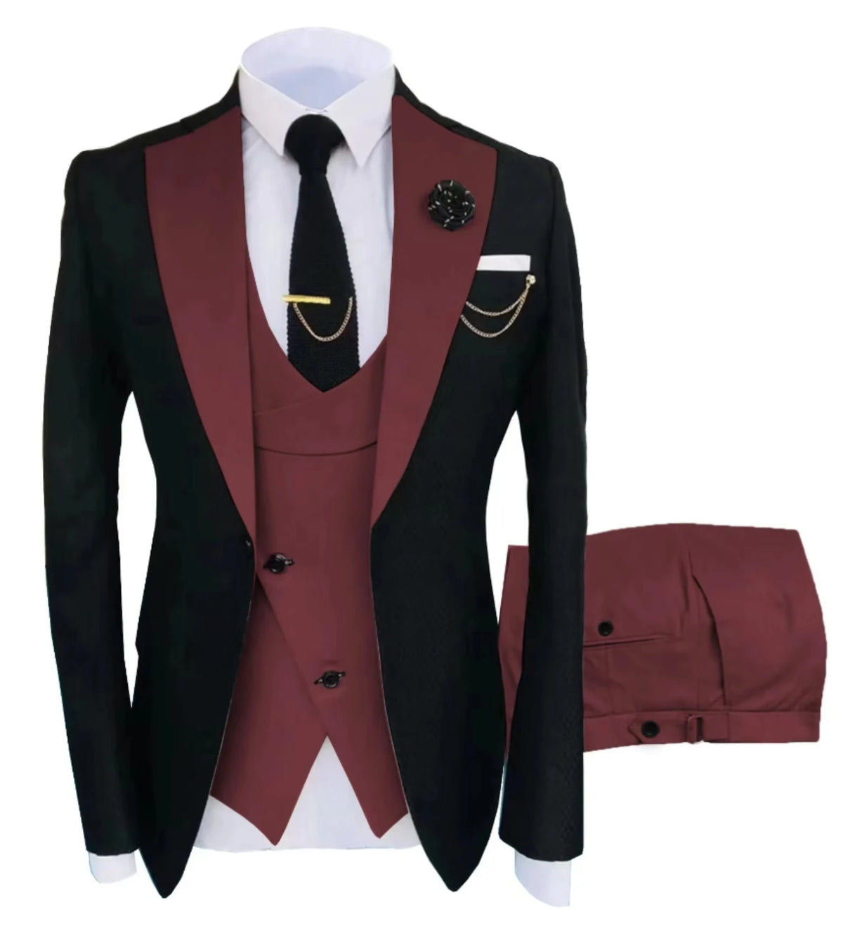 Costume homme mariage 3 pièces, veste et gilet – CLEVI Paris