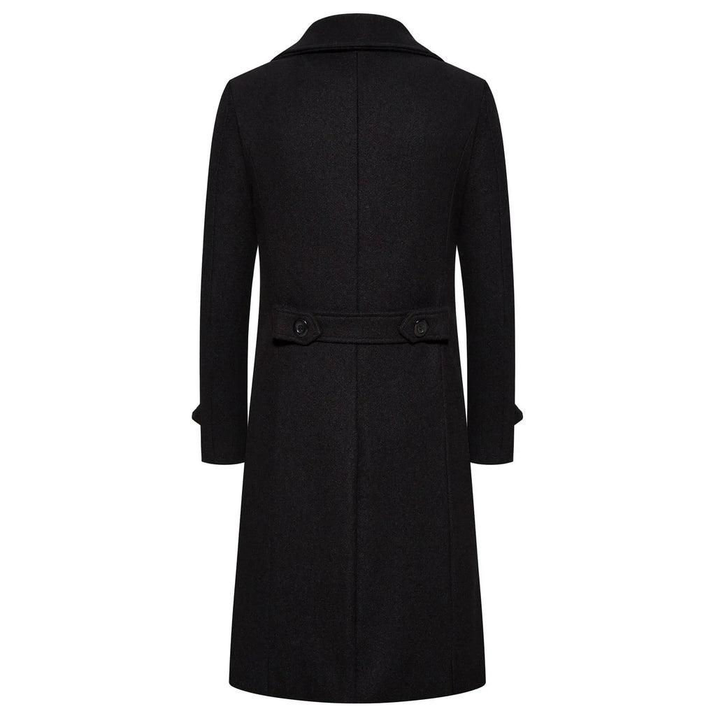 Manteau long croisé homme – CLEVI Paris