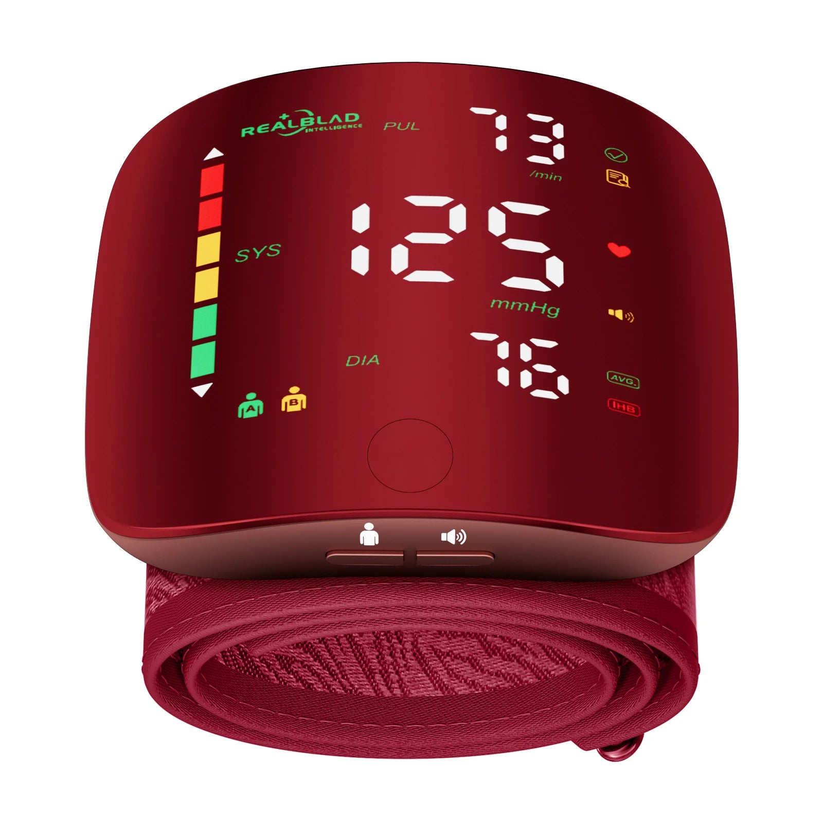 Tensiomètre Poignet Rechargeable Écran Tactile LED 99x2 Mémoires – CLEVI Paris
