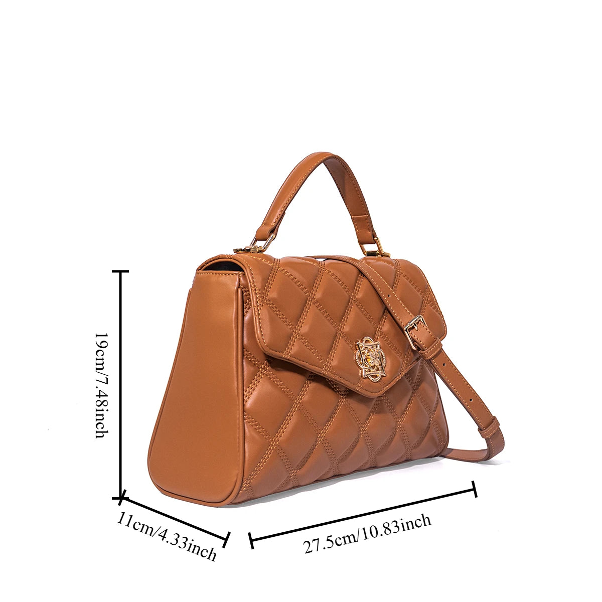 Sac Matelassé Femme Bandoulière & Main PU – CLEVI Paris