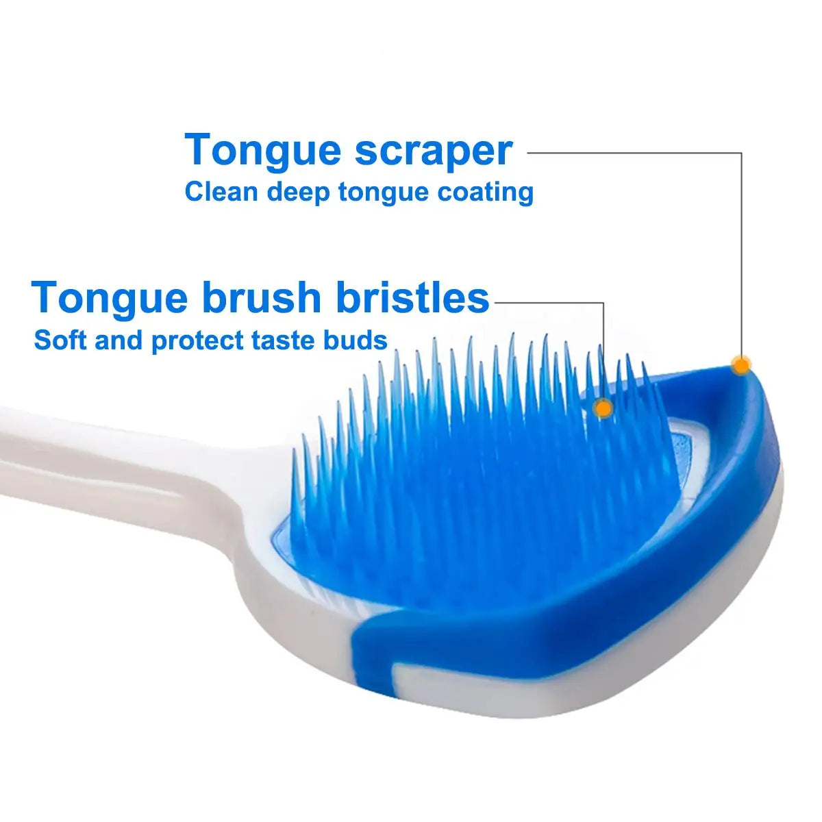 Grattoir à langue en silicone réutilisable – CLEVI Paris