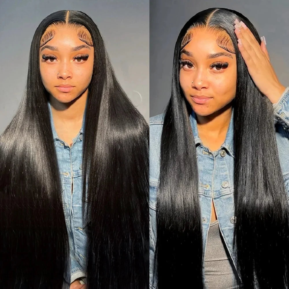 Perruque Lace Front HD Straight Remy 200% 13x4/13x6 – CLEVI Paris