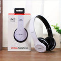 Casque Bluetooth P47 HiFi Bass Pliable Micro Enfant Gaming – CLEVI Paris