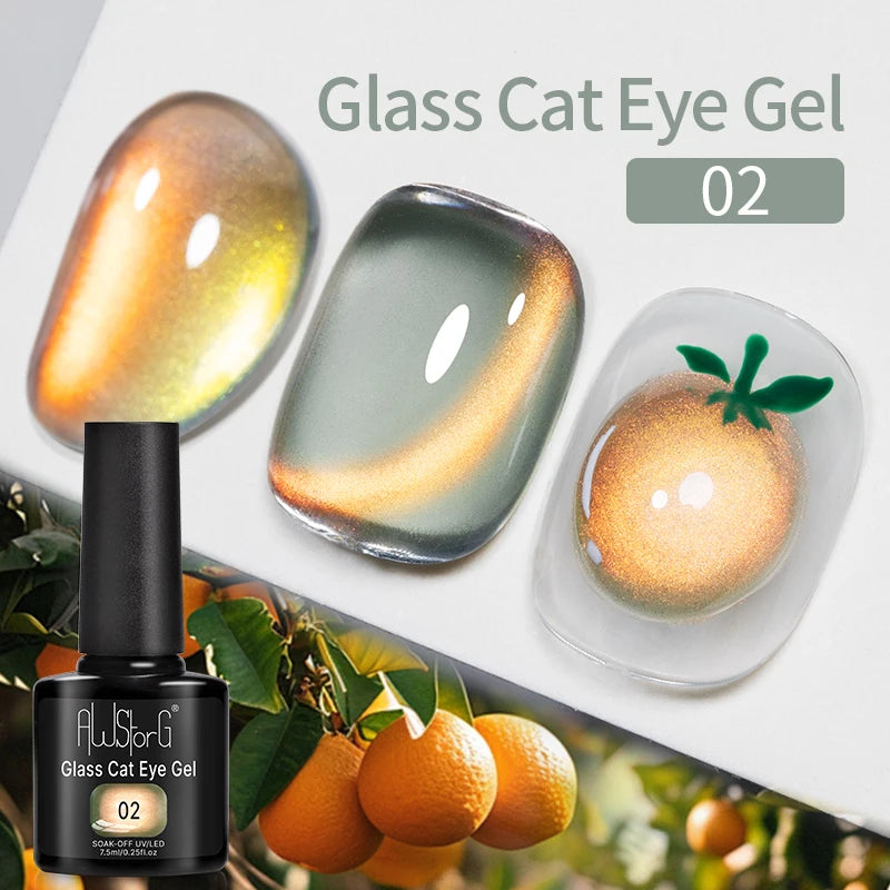 Vernis Gel UV Cat Eye AWStorG 7,5ml Semi-Permanent – CLEVI Paris