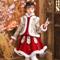 Robe Hanfu fille brodée pour fêtes – CLEVI Paris