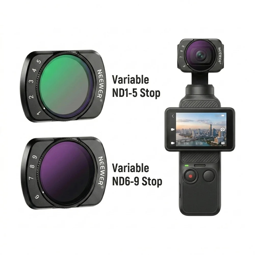 Filtres magnétiques pour Pocket 3/4 – CLEVI Paris