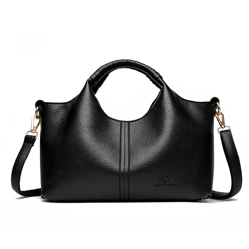 Sac Seau Femme Cuir Véritable Bandoulière – CLEVI Paris