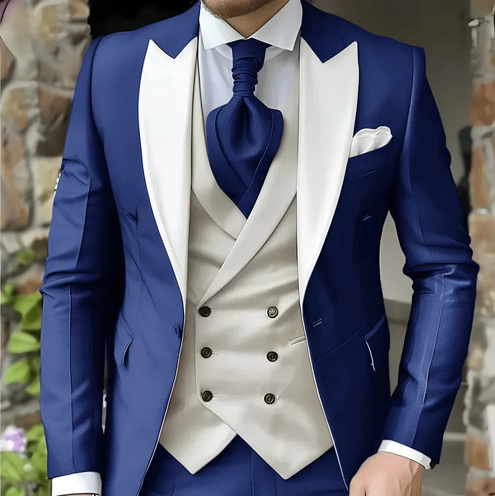 Costume 3 pièces élégant pour homme – CLEVI Paris