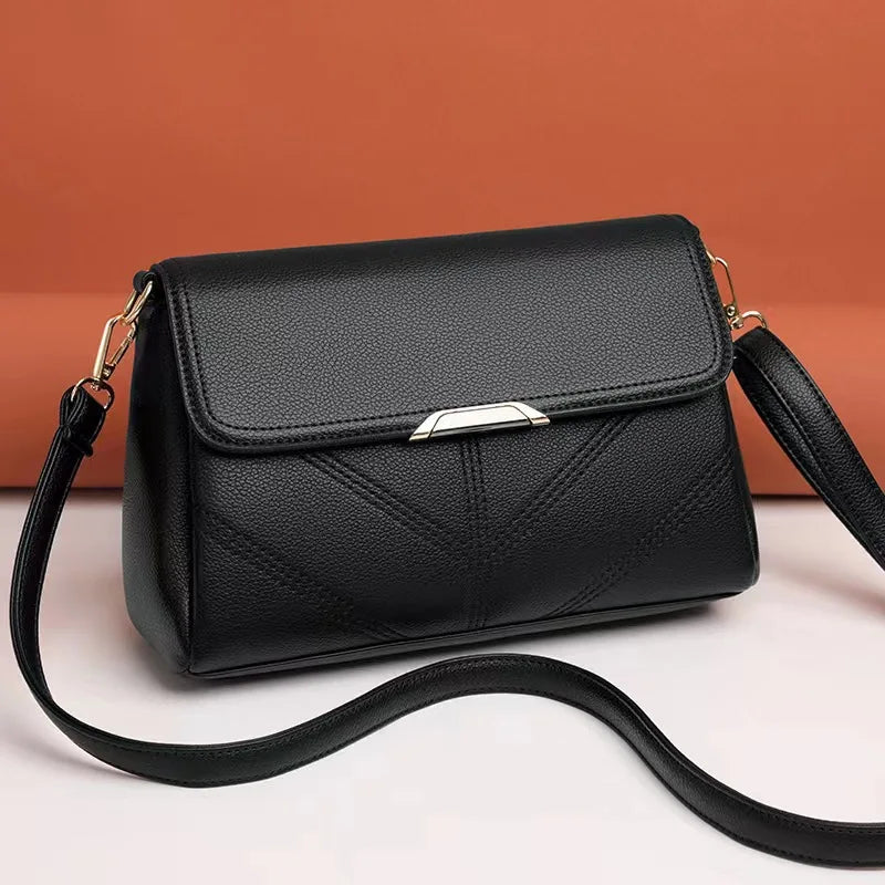Sac Besace Rond Cuir Vache Femme Imperméable 26x13cm – CLEVI Paris