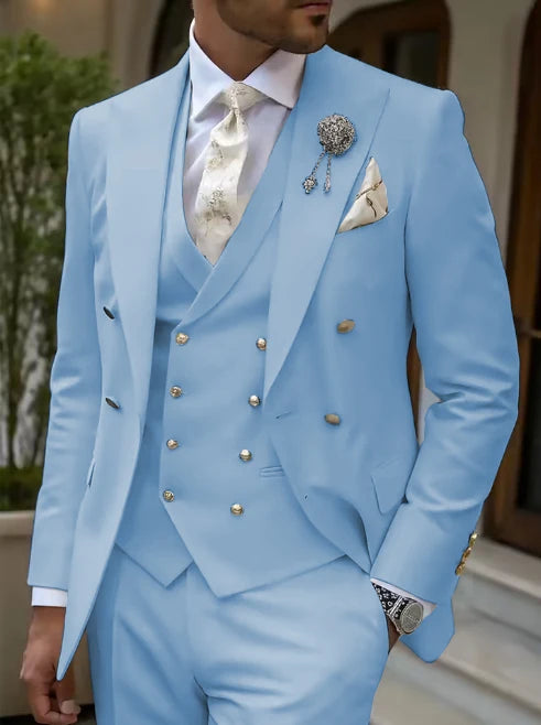 Costume homme 3 pièces élégant – CLEVI Paris