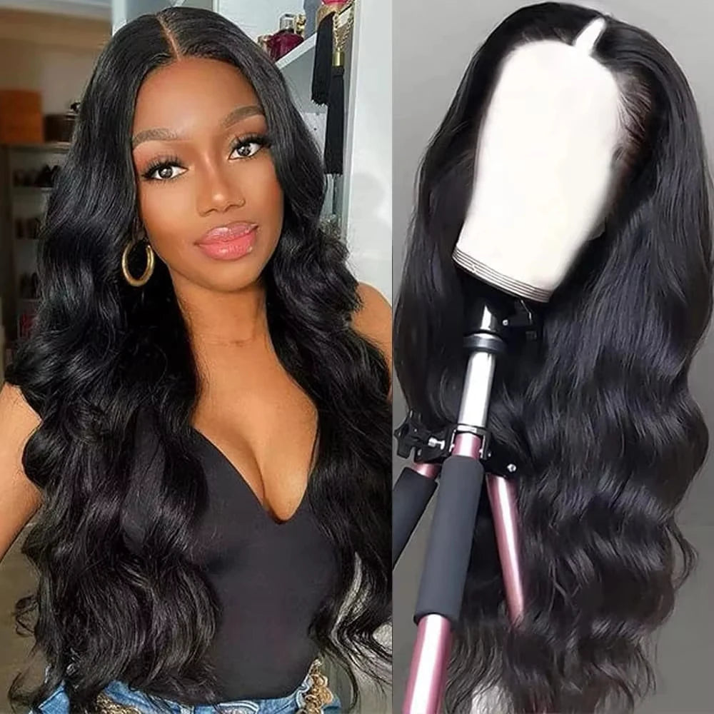 Perruque V/U Part Body Wave Cheveux Humains Brésiliens – CLEVI Paris