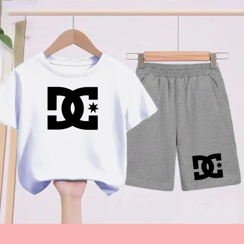 Ensemble enfant imprimé haut et short – CLEVI Paris