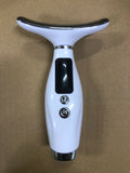 Masseur Visage & Cou LED 7 Couleurs – Luminothérapie, Vibration Sonique, Lifting & Anti-Rides – 7 Modes 3 Niveaux