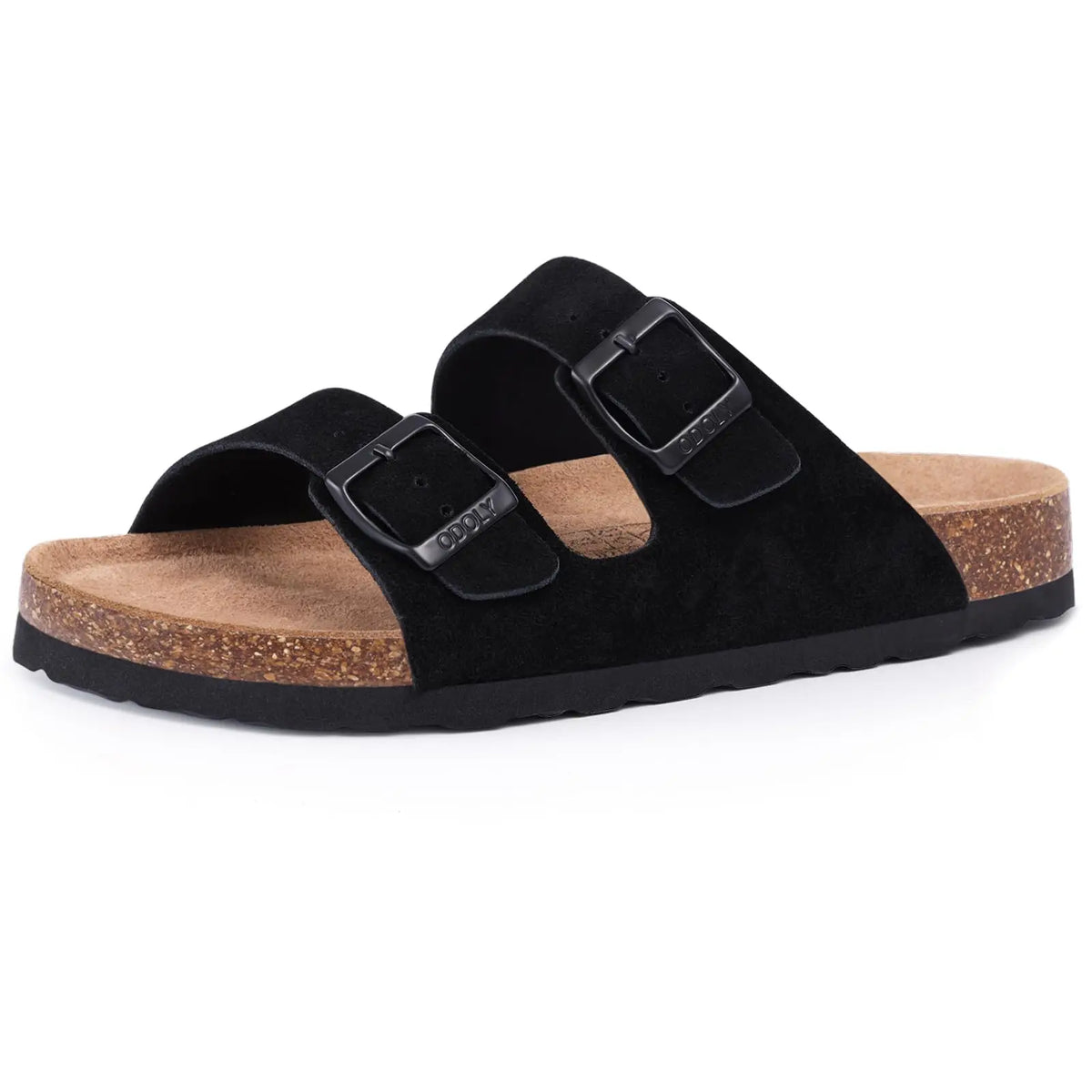 Sandales femme à double boucle – CLEVI Paris