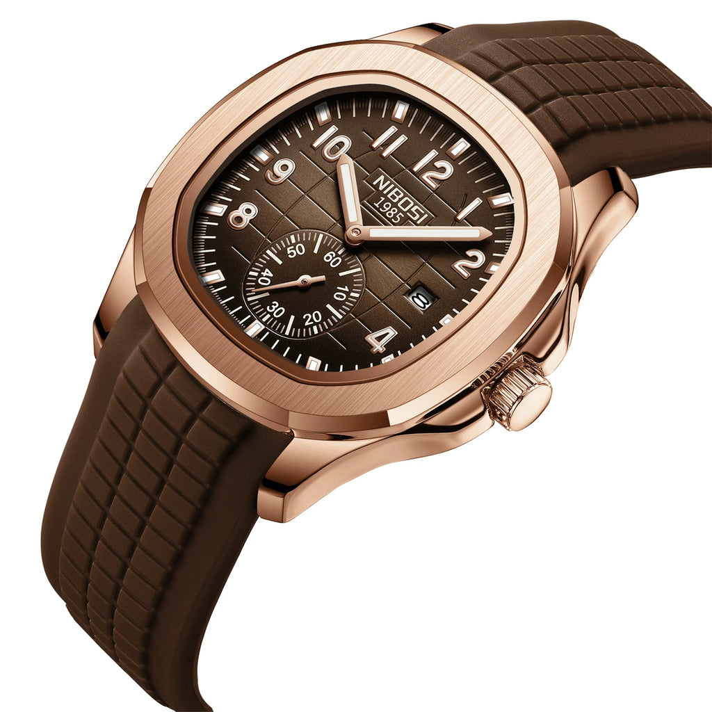 NIBOSI Montre Quartz Homme Sport Luxe Acier Lumineux Date Auto Anti-Magnétique – CLEVI Paris