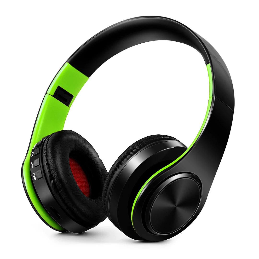 Casque Bluetooth AYVVPII FM & Carte TF – CLEVI Paris