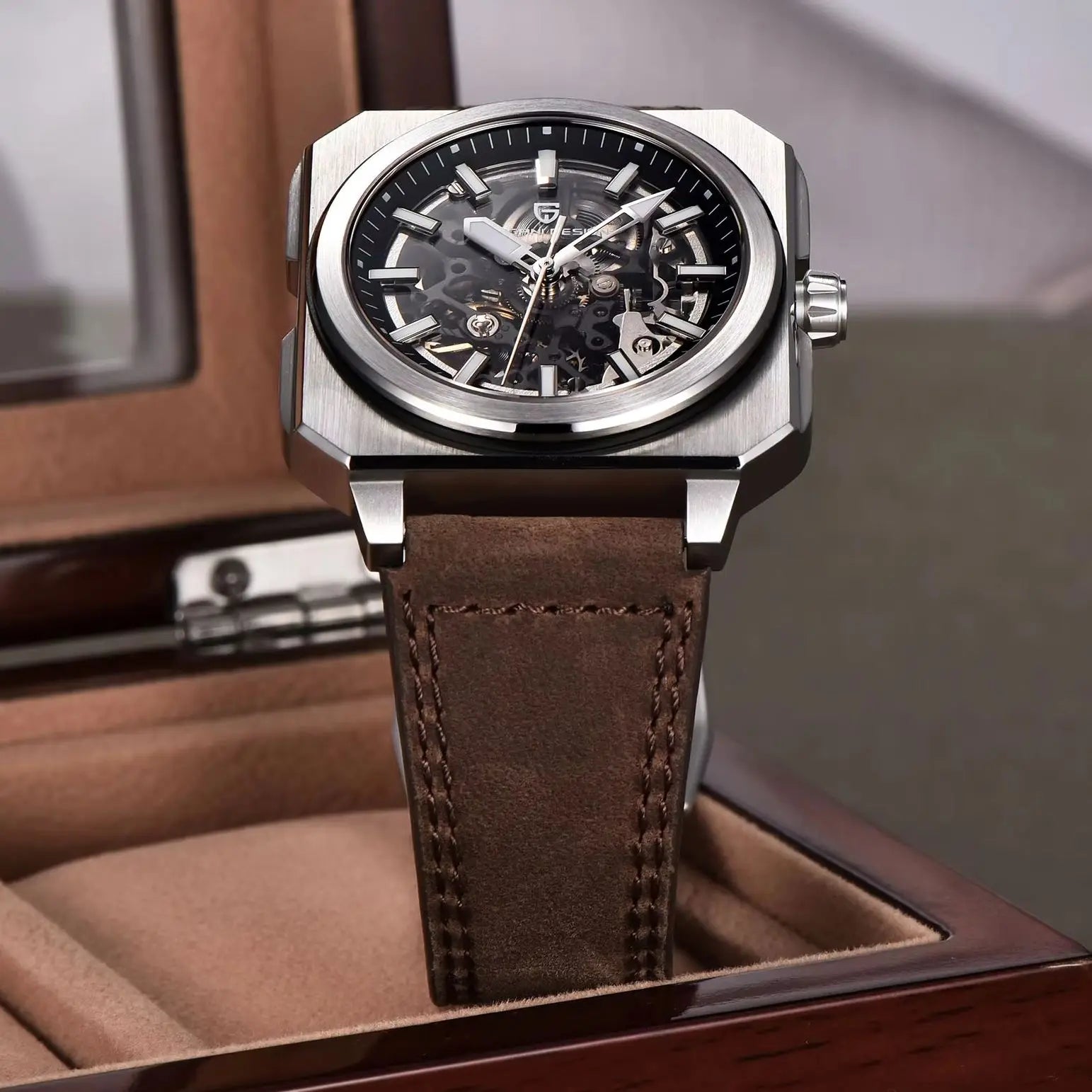 Montre Homme Automatique Squelette Sport Pagani Design PD-1791 – CLEVI Paris