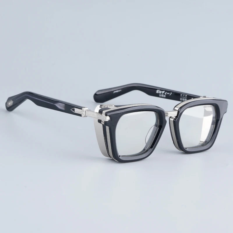Lunettes de Soleil Carrées Acétate Luxe Vintage Unisexe UV400 – CLEVI Paris