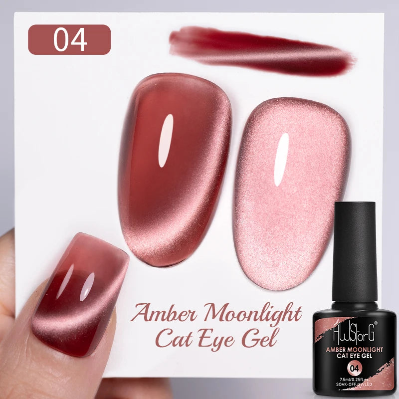 Vernis Gel UV Cat Eye AWStorG 7,5ml Semi-Permanent – CLEVI Paris